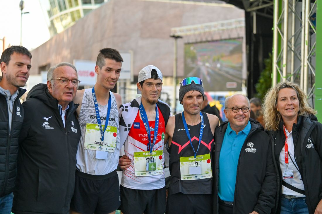 Arrivée du marathon vert de Rennes