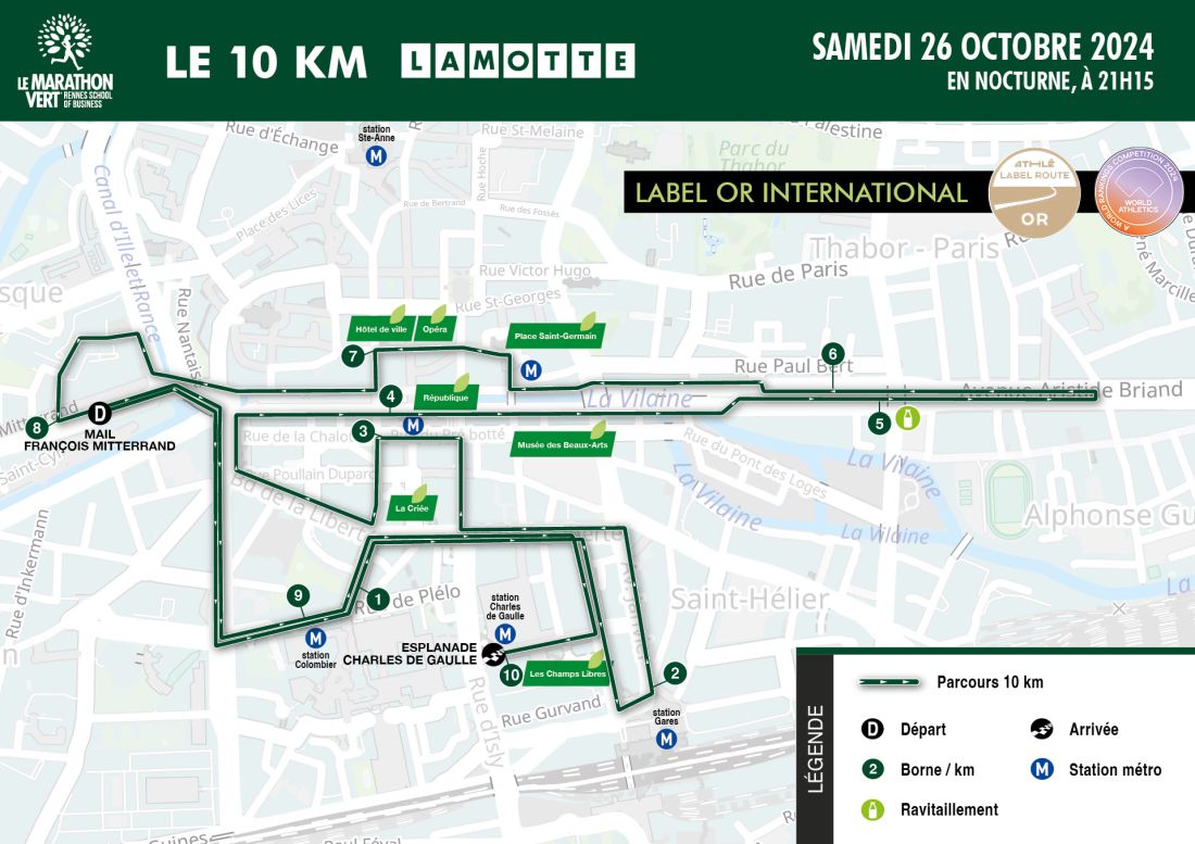 Parcours 10km