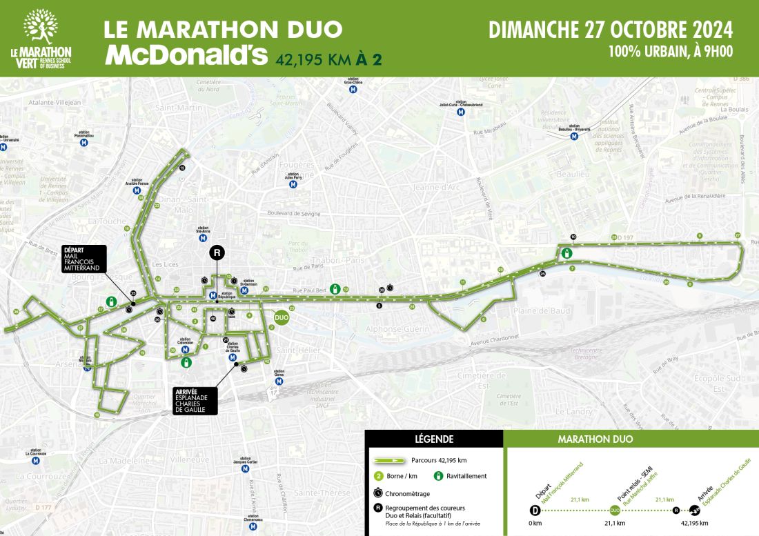 Parcours Marathon Duo 2023