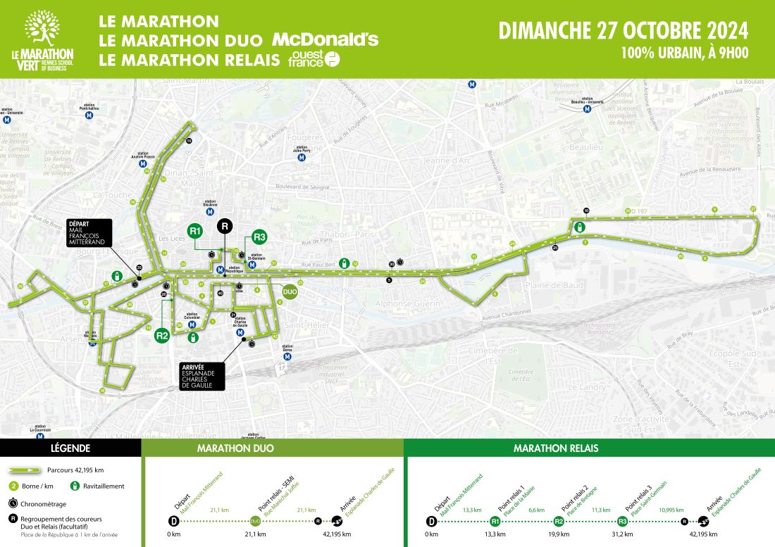 Parcours Marathon Duo 2023